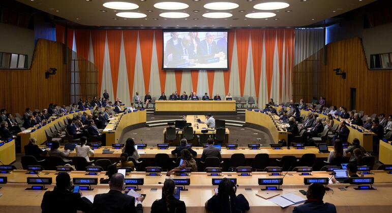 Зал Экономического и Социального Совета.